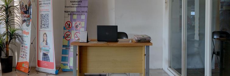 ロビー Capital O 92870 Apartement Grand Sentraland Karawang By Ipul