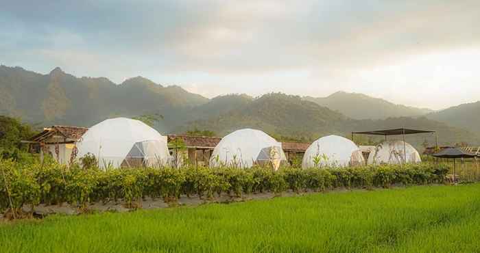 Bên ngoài Borobudur Luxury Glamping