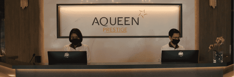 Lobi Aqueen Prestige Hotel Jalan Besar