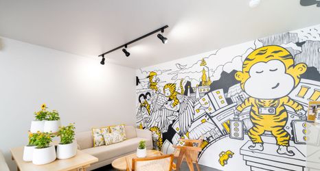 ロビー 2 Blu Monkey Hub and Hotel Krabi Town