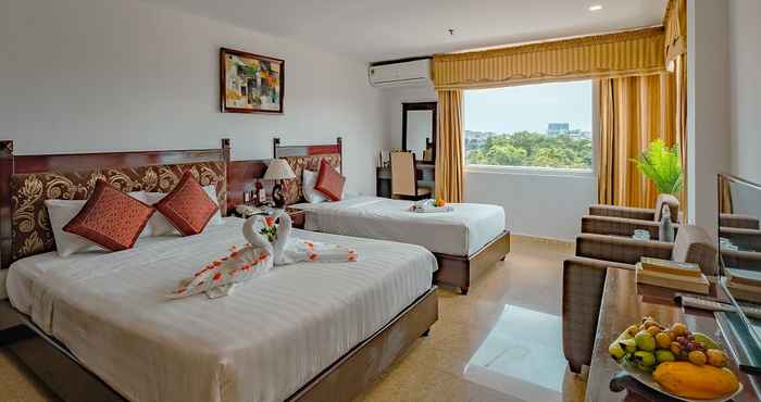 ห้องนอน Vina Hotel Hue