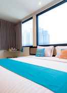 BEDROOM Sans Hotel Liv Ancol by RedDoorz