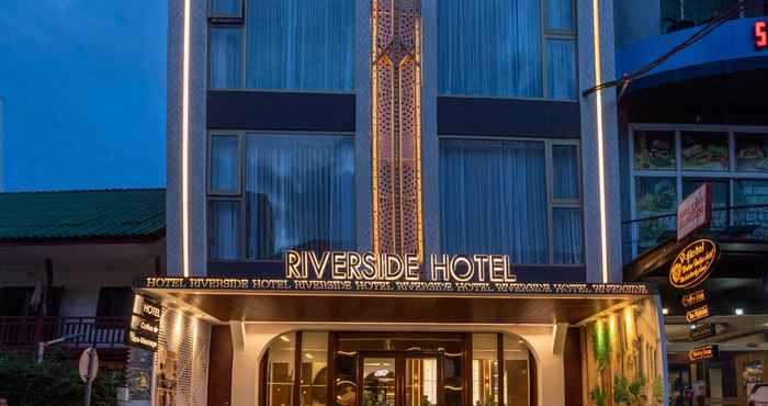 Bangunan Riverside Hotel Vientiane