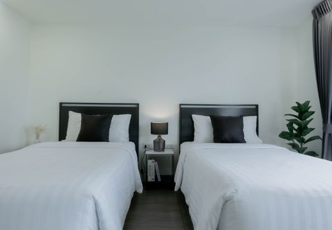 卧室 NORN Riverside Bangkok Hotel - นอนริมน้ำ