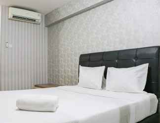 Bedroom 2 Best Strategic Studio Apartment at Bassura City By Travelio