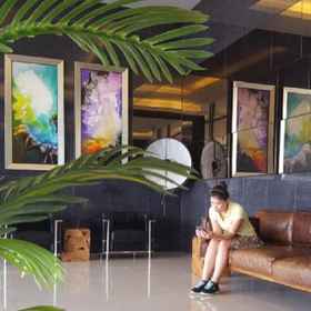 Lobby 1 Noble Premium Jazz 1 Homestay Vivacity, โรงแรม & ที่พัก SMK Tun Abang Haji Openg