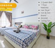 Bilik Tidur 2 DP1 - Dpulze Cozy Homestay, Link With Dpulze Mall, 5Pax, Wifi, 1 Parking