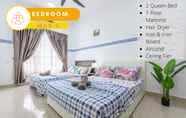 Bedroom 2 DP1 - Dpulze Cozy Homestay, Link With Dpulze Mall, 5Pax, Wifi, 1 Parking
