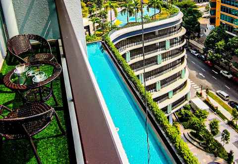 Nearby View and Attractions Luxury Balcony at Trion by HCK