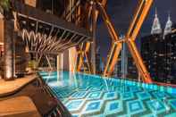 Swimming Pool Scarletz Suites by Hapy Home