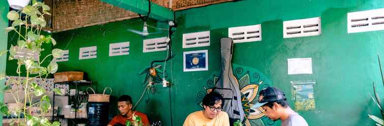 Lobi Bilik Bamboo Homestay Yogyakarta