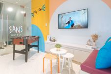 공용 공간 Sans Hotel at One JD Place Makati by RedDoorz