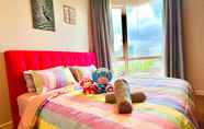 Bedroom 4 Legoland -5min walk@Spacious Happy Travel Family Suite at Afiniti Residency with Bathub-8pax(Max)