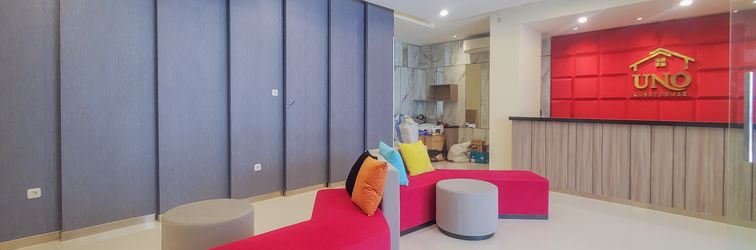Lobi RedDoorz plus @ UNO Jalan Merak Samarinda