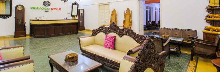 Sảnh chờ Prayogo Style Inn Prawirotaman Yogyakarta