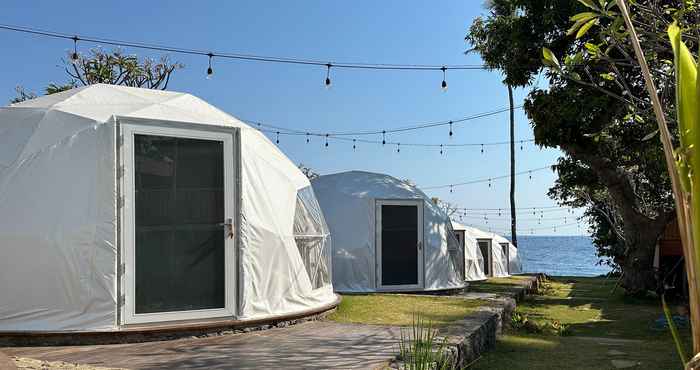 ภายนอกอาคาร Glamping @ Pebbles & Fins