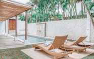 Kolam Renang 3 Peaceful Retreat 3 Bedrooms Villa Near Nelayan Beach