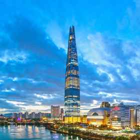 Exterior / Building1Signiel Seoul,교문 방정환 图书馆飯店