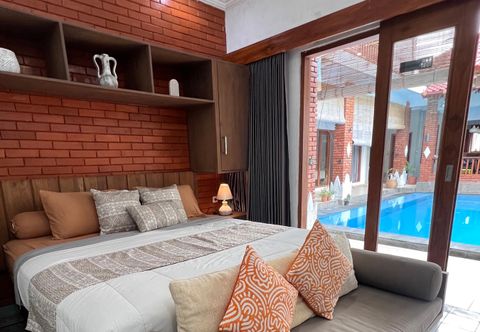 Bedroom Eesa Villa Jogja with Private pool