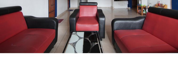 Sảnh chờ Hotel O Lona Guest House SyariahNearScience Park Universitas Riau