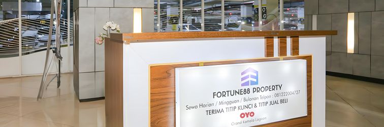 Sảnh chờ Fortune 88 Kamala Lagoon Reception at Indomaret and White Forest