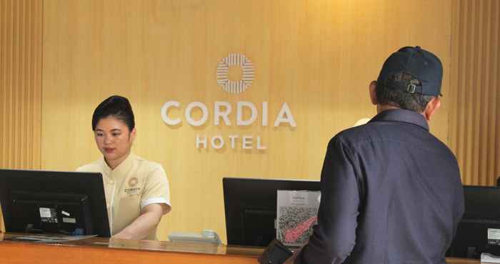 Lobby Cordia Hotel Makassar Airport