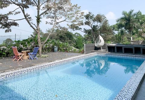 スイミングプール Villa d'Oasis 2 Puncak Mitra RedDoorz