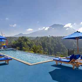 Swimming Pool 1 Tapa Agung View, Tukad Melangit Valley Lookout Hotels
