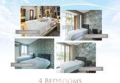 Bedroom 7 Holland Tulip Batu Jacuzzi and Smart Villa