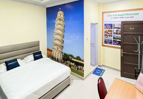 Bedroom Urbanview Botania Meeting Point Batam by RedDoorz