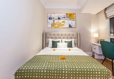 Phòng ngủ Roseville Apartment SOHO and Suites by Nagisa Bali