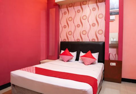 Bilik Tidur Hotel O Homestay Puspa Gemilang Syariah