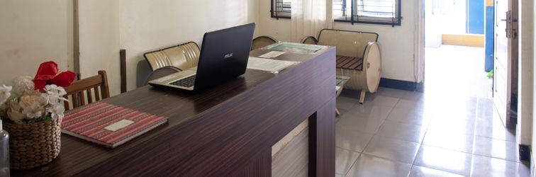 Lobi Hotel O Homestay Puspa Gemilang Syariah