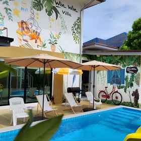 Swimming Pool 1 Win Win Villa, วิลล่า พัทยา