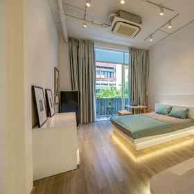 Bedroom 1 Q Hotel & Apartment, Năm Thành Quán Hotels