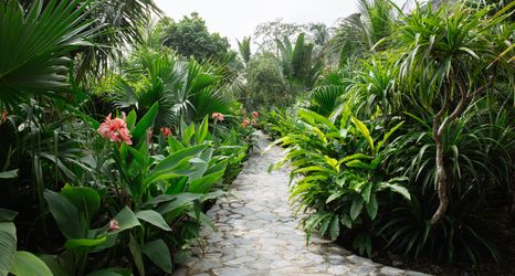 外部的 2 Trang An Garden Resort