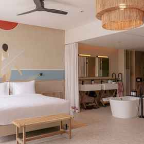 Bedroom 1 ソウルブティックホテルフーコック, VinWonders & Safari Bus Stop ホテル