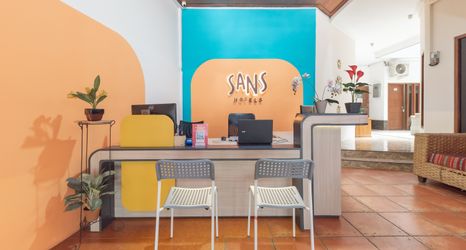 Sảnh chờ 2 Sans Stay Skyland Pasteur Bandung