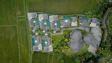 外部的 4 E Sanctuary Resort Ubud