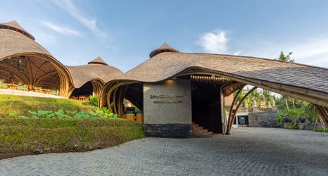 外部的 2 E Sanctuary Resort Ubud
