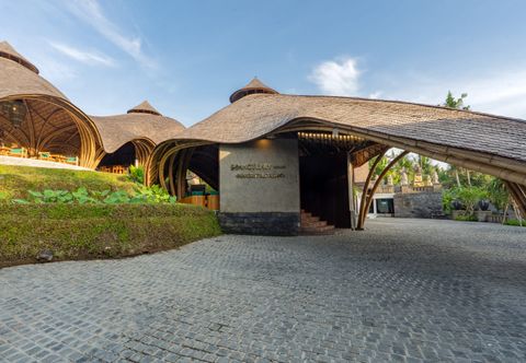 外部的 E Sanctuary Resort Ubud