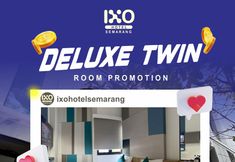 침실 7 IXO HOTEL SEMARANG