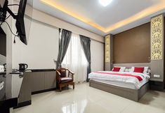 Phòng ngủ 2 RedDoorz Syariah @ Homestay Haji Soma Makale