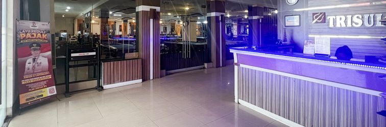 Lobby Urbanview Trisula Hotel Makassar