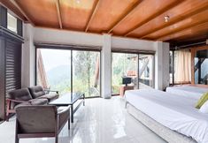 침실 5 Urbanview Hotel AR Cottage Gambung