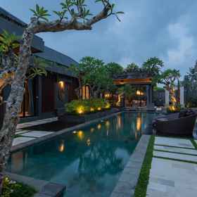 Swimming Pool 1 วิลล่า มามา 1 อูบุด, โรงแรม & ที่พัก น้ำตกบลังซิงกา