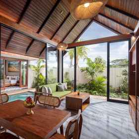 Lobby 1 Unagi Mas Villas by Emana, โรงแรม & ที่พัก น้ำตกบลังซิงกา