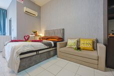 침실 New 3 Pax Cozy Sunway Studio @ INTI SS15 by Fei Hong