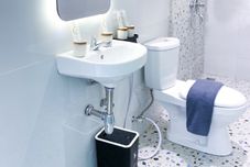 객실 내 욕실 The Utara Hotel Tugu by Eresha Hospitality