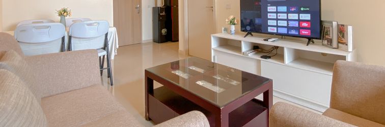 Lobi Comfortable 2BR Apartment with Extra Room at Meikarta By Travelio